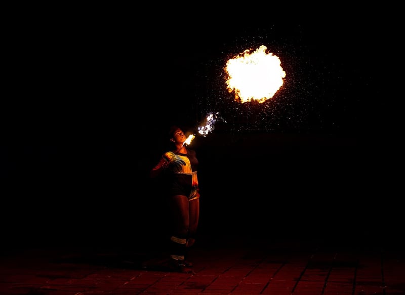 Fire-Dancing Show